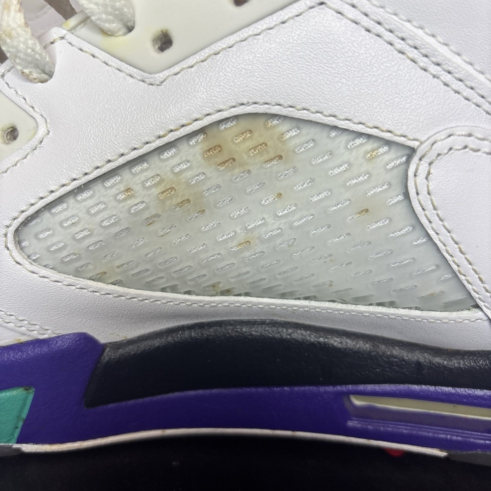 2013‎ Nike Air Jordan 5 Retro Grape 138027-108 Men's Size 12 - Picture 14 of 16
